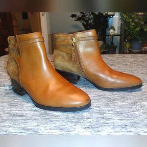 Lauren Ralph Lauren Women's Leather Ankle Boots, Size 7